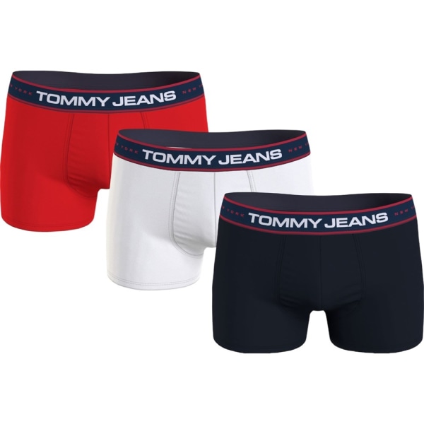 Majtki Tommy Hilfiger UM0UM029680WE Punainen,Valkoiset,Mustat M