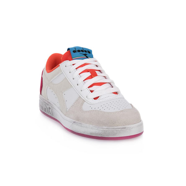 Sneakers low Diadora Magic Basket Low Beige,Hvid 40