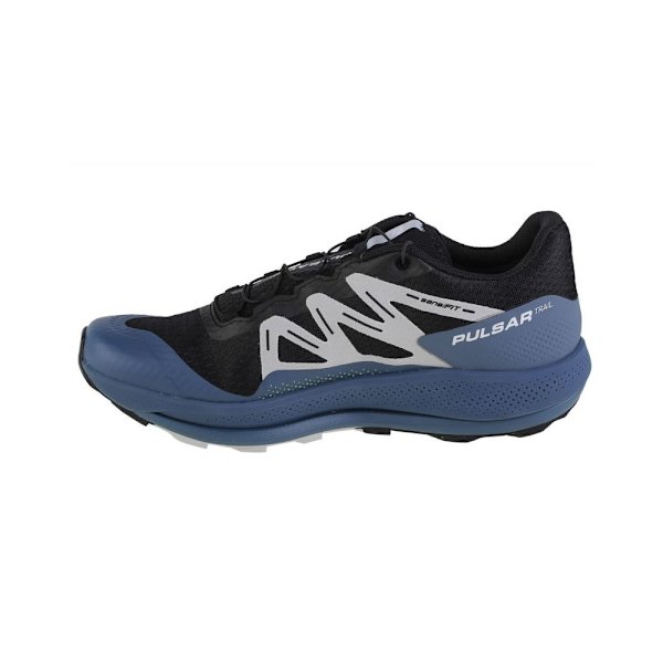 Sneakers low Salomon Pulsar Trail Sort,Blå 44 2/3