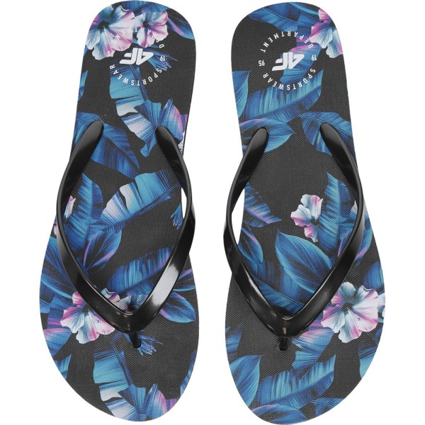 flip-flops 4F KLD004 Blå,Svarta 36