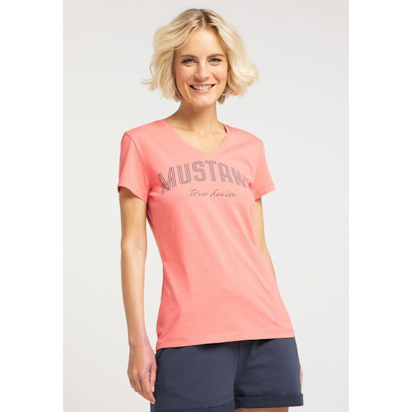 T-shirts Mustang Alexia C Print Pink 152 - 157 cm/XS