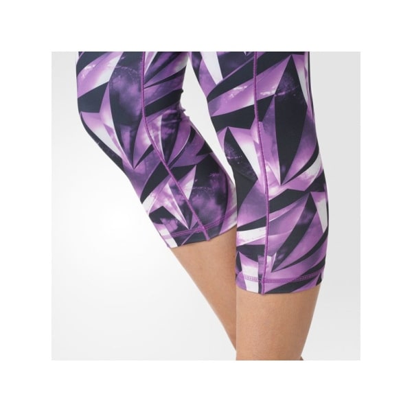 Housut Adidas 34 HR Tighttop Mustat,Valkoiset,Violetit 152 - 157 cm/XS