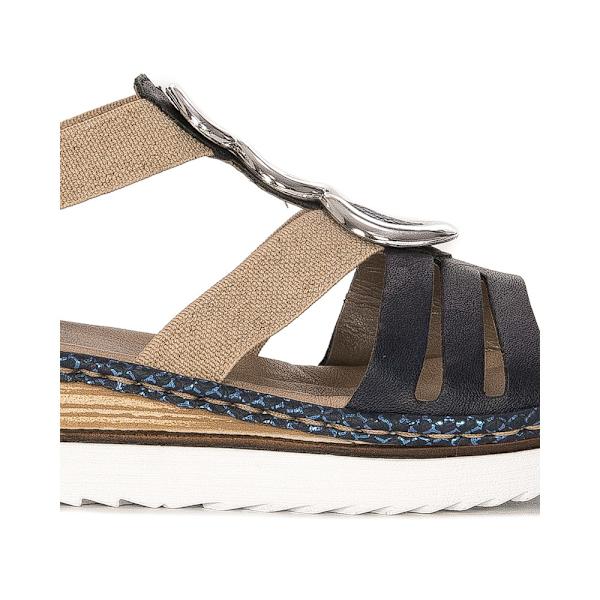 Sandaler Rieker 679L416BL Sort 37
