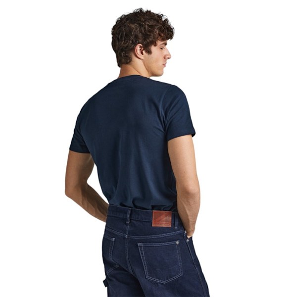 T-shirts Pepe Jeans WESTEND TEE FUTURE Flåde 176 - 181 cm/L