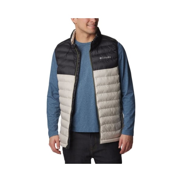 Jackor Columbia Powder Lite Vest Krämiga,Svarta 183 - 187 cm/L