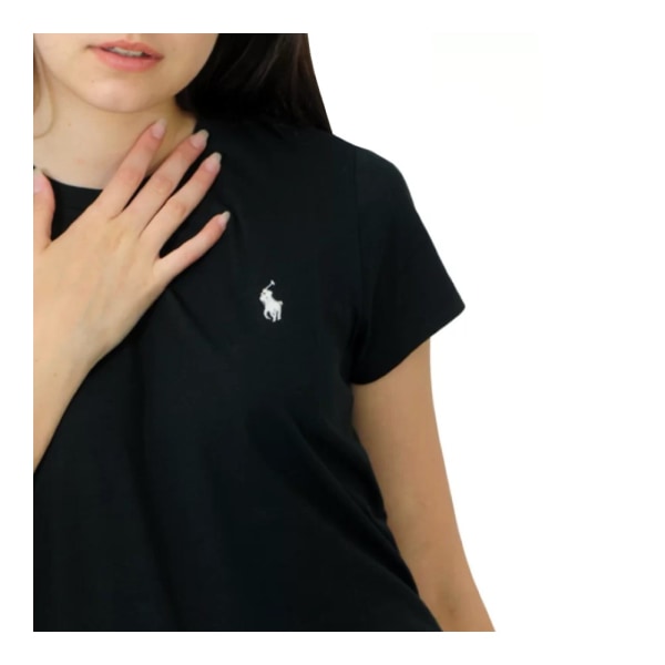 Shirts Ralph Lauren Ssl-knt Svarta 168 - 172 cm/M