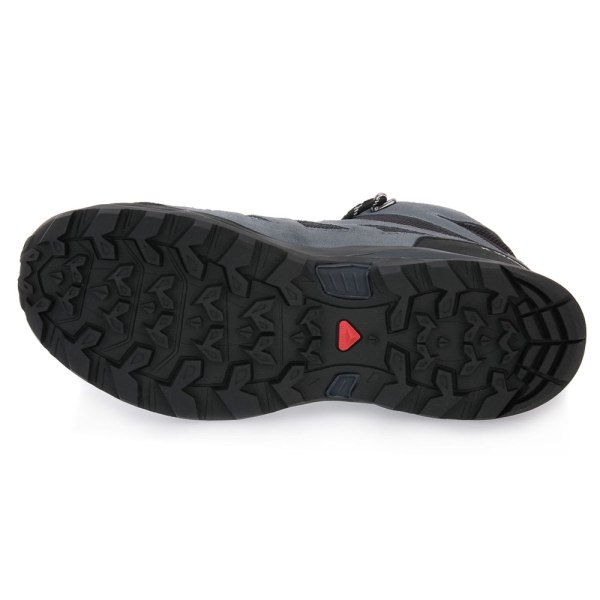 Sko Salomon X Ward Leather Mid Gtx W Sort,Grå 39 1/3