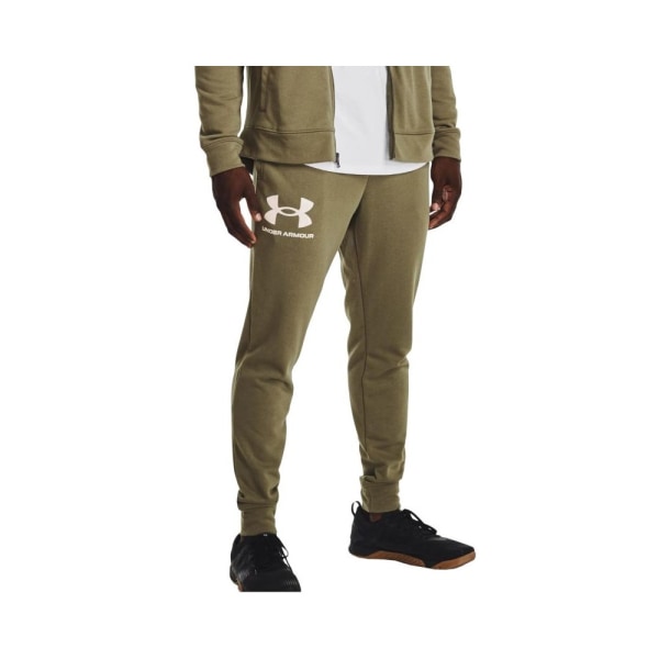 Byxor Under Armour Rival Terry Jogger Oliv 188 - 192 cm/XL
