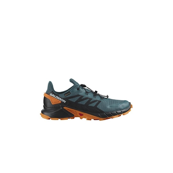 Puolikengät Salomon Supercross 4 Gtx Vihreät,Oranssin väriset 41 1/3
