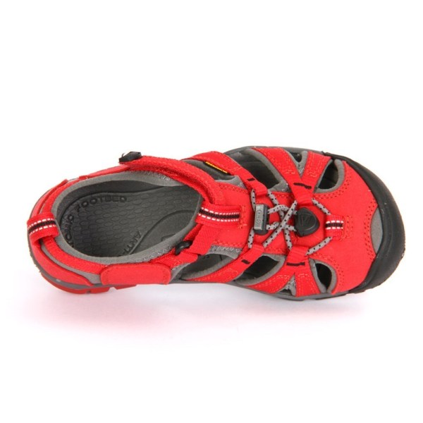 Sandaler Keen Seacamp II Cnx Racing Red Gargoyle Rød 22