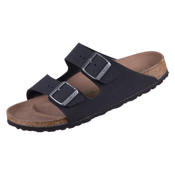 Tøffel Birkenstock Arizona Sort 37