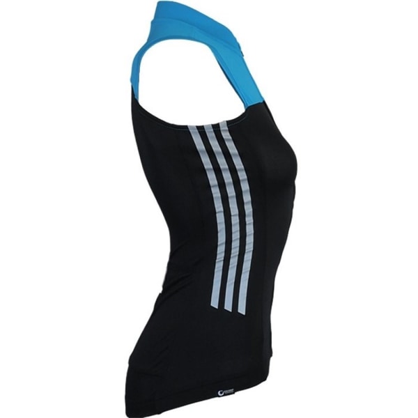 T-shirts Adidas Supernova Sleeveless Cycling Jersey W Blå,Sort 147 - 151 cm/XXS