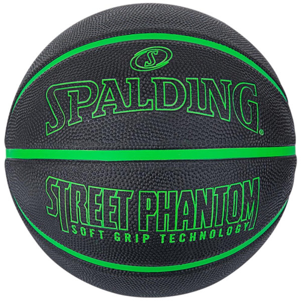 Bollar Spalding Phantom Ball Svarta,Gröna 7