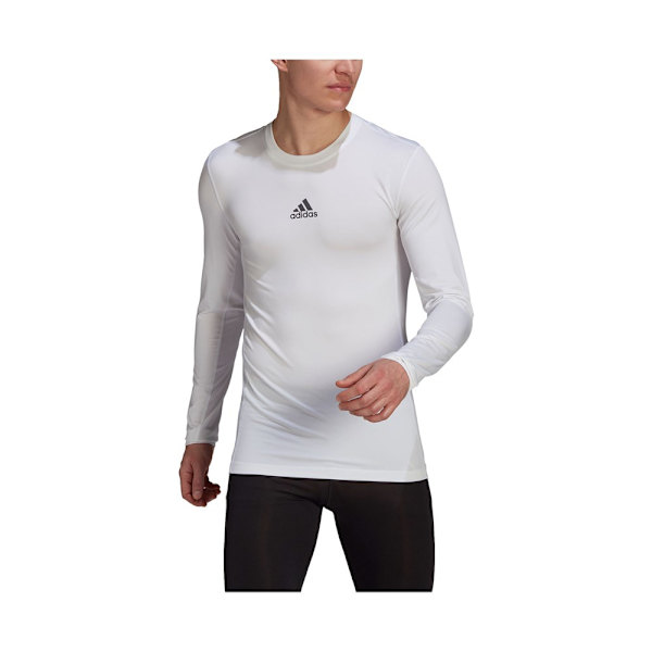 T-shirts Adidas Techfit Compression Hvid 176 - 181 cm/L