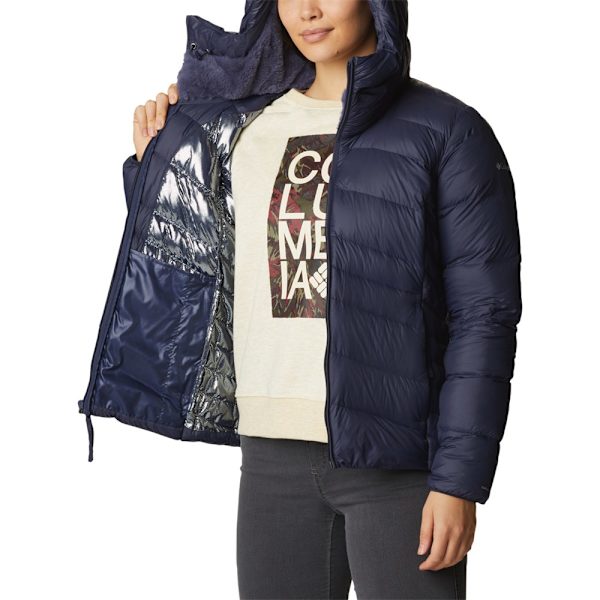 takki Columbia Autumn Park Down Tummansininen 164 - 169 cm/M