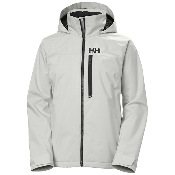 takki Helly Hansen W Hp Racing Lifaloft Hood Jkt Valkoiset,Harmaat 174 - 178 cm/XL