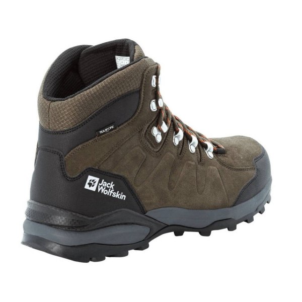 Skor Jack Wolfskin Refugio Texapore Mid Bruna 42.5