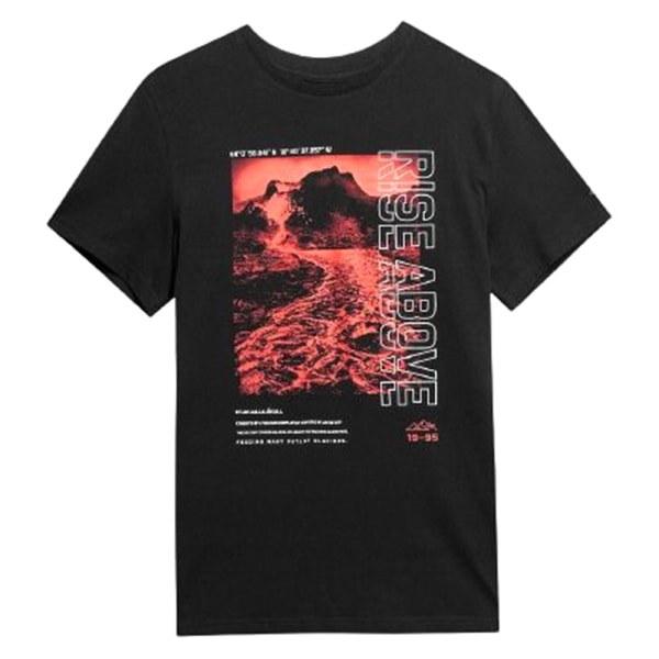 T-shirts 4F M489 Sort 176 - 179 cm/M