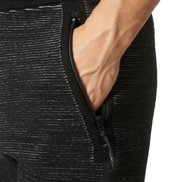 Byxor Adidas Zne Pulse Knit Pants Svarta 164 - 169 cm/M