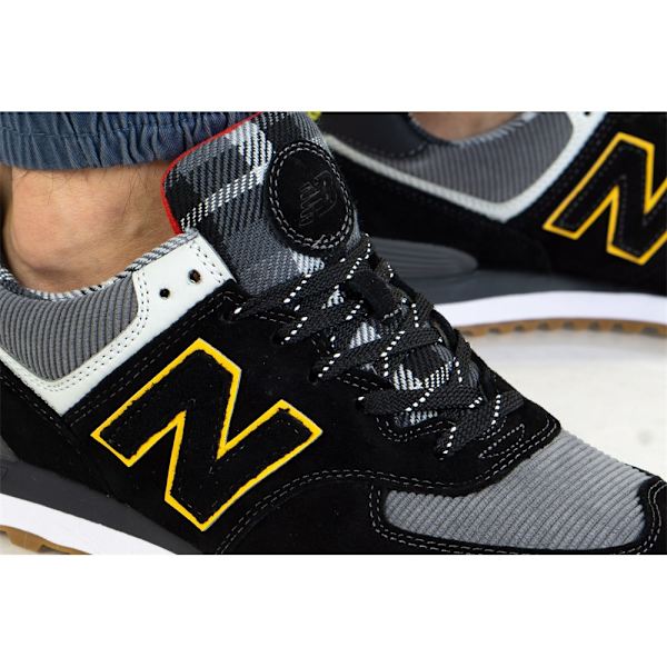 Lågskor New Balance 574 Svarta,Gråa 46.5