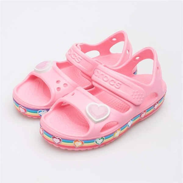 Sandaalit Crocs Fun Lab Rainbow Sandal Kids Vaaleanpunaiset 20