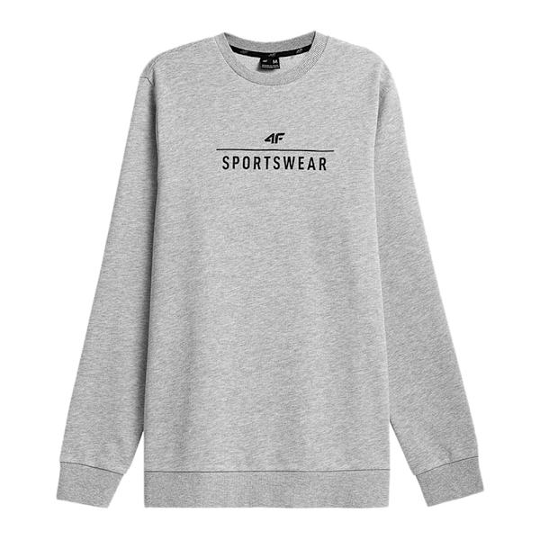 Sweatshirts 4F BLM350 Grå 173 - 176 cm/S