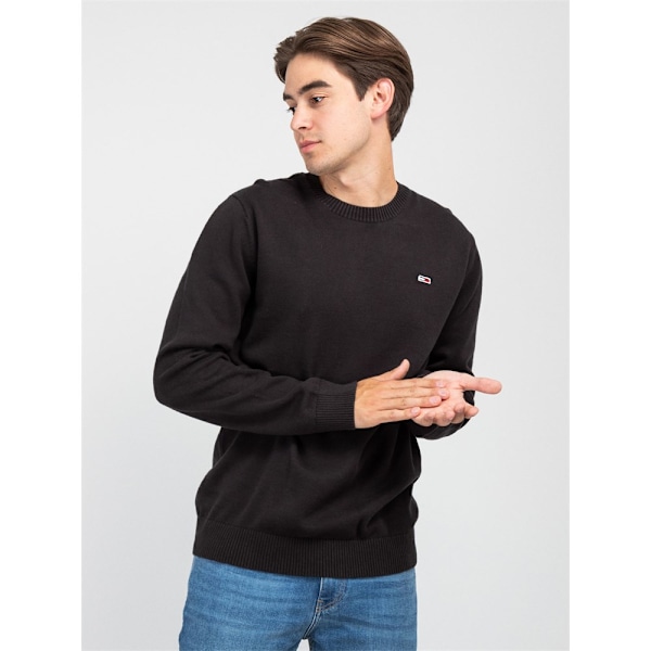 Tröjor Tommy Hilfiger DM0DM13273BDS Svarta 184 - 188 cm/XL