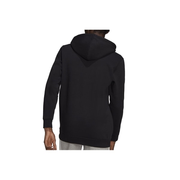 Puserot je Fleecet Adidas 3STRIPES Hoody Mustat 170 - 175 cm/M