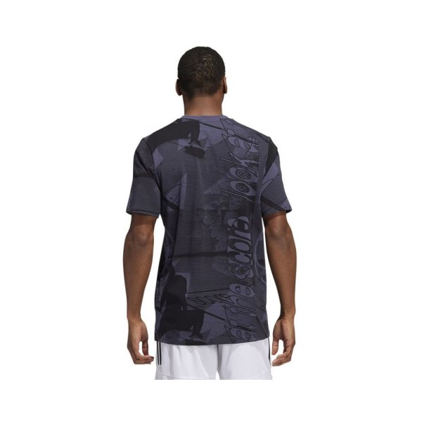 T-shirts Adidas Iginite Aop Lilla 176 - 181 cm/L