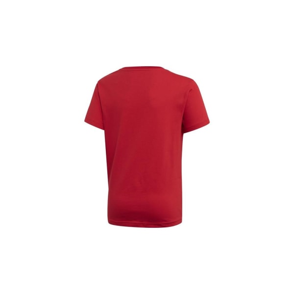 T-paidat Adidas Trefoil Tee Valkoiset,Punainen 147 - 152 cm/M