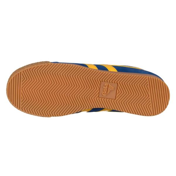 Sneakers low Gola Harrier Marine Blue Sun Suede Flåde,Gul 41