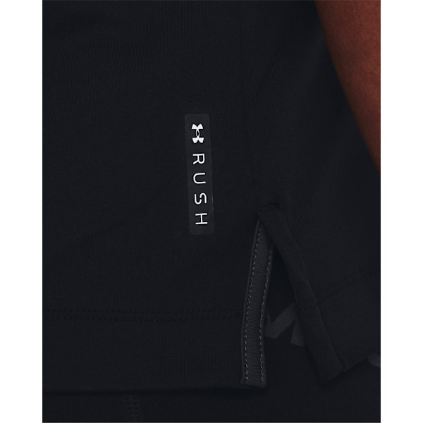 T-paidat Under Armour Rush Energy Mustat 163 - 167 cm/S
