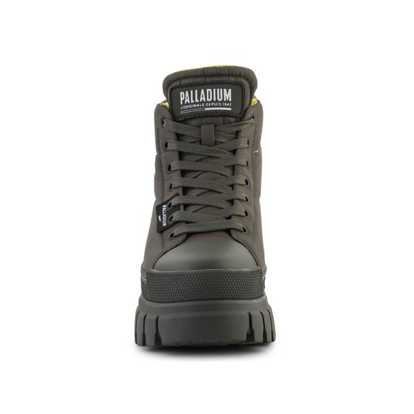 Kengät Palladium Revolt Boot Overcush Olive Night Oliivinväriset 36