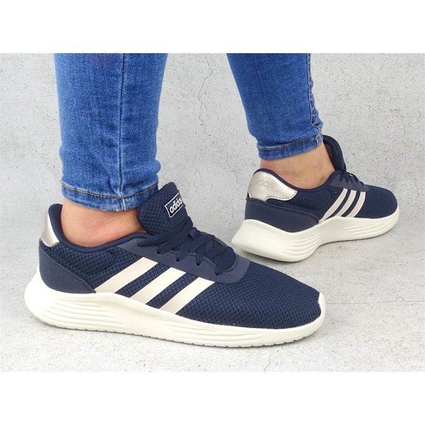 Sneakers low Adidas Lite Racer 20 Hvid,Flåde 38 2/3