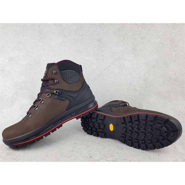 Kengät Grisport Foca Nabuk Trekking Ruskeat 45