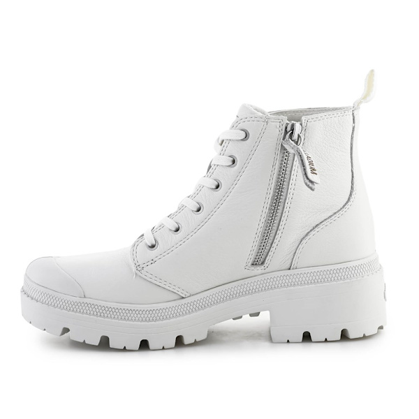 Sko Palladium Pallabase Leather White black M Hvid 41