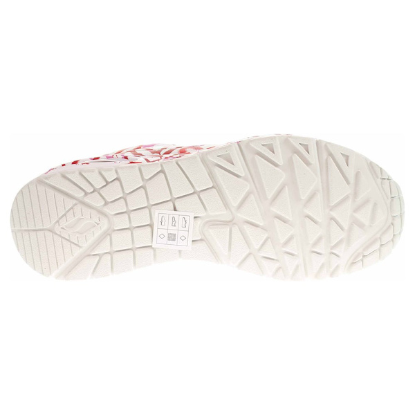 Lågskor Skechers Uno Spread The Love Vit,Röda,Rosa 35.5