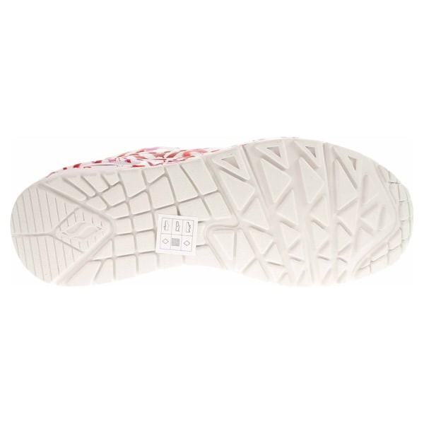Puolikengät Skechers Uno Spread The Love Valkoiset,Punainen,Vaaleanpunaiset 35.5