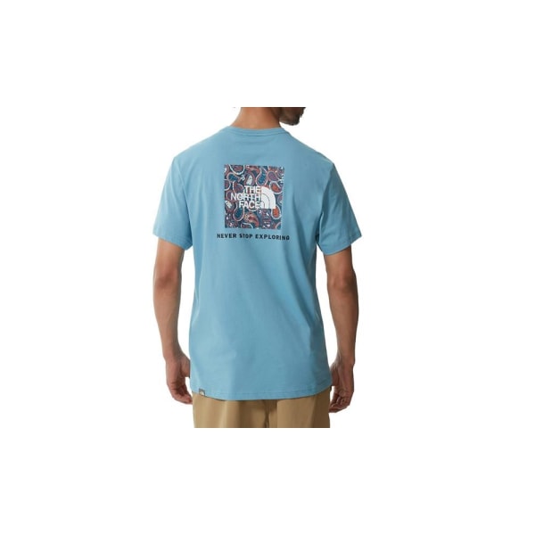Shirts The North Face M S/S REDBOX TEE Blå 188 - 192 cm/XXL