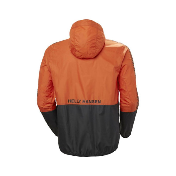 takki Helly Hansen Active Wind Jacket Mustat,Oranssin väriset 185 - 190 cm/XL