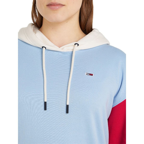 Puserot je Fleecet Tommy Hilfiger DW0DW16908C1X Vaaleansiniset 163 - 167 cm/S