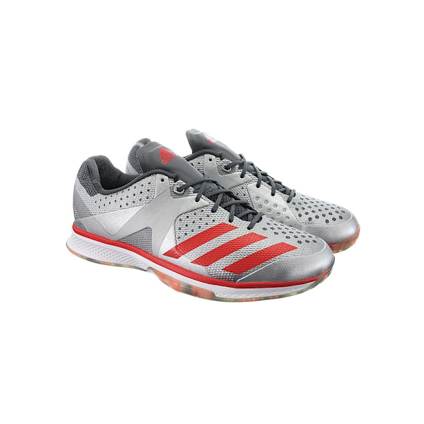 Lågskor Adidas Counterblast Gråa,Silver,Röda 38 2/3