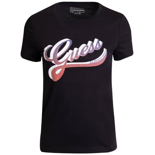 T-shirts Guess W3GI34I3Z14 Jblk Sort 158 - 162 cm/XS