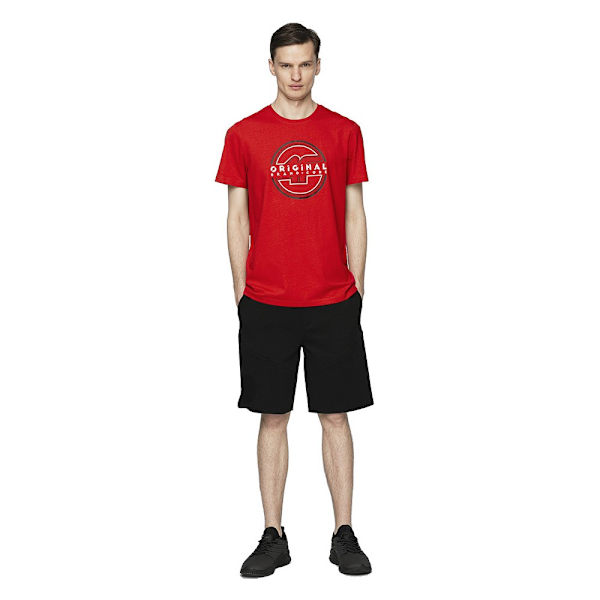 Byxor 4F SKMD013 Svarta 182 - 185 cm/XL