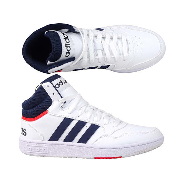 Skor Adidas Hoops 30 Mid Vit 39 1/3