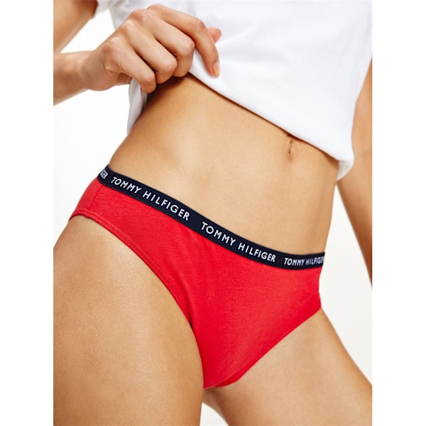 Majtki Tommy Hilfiger 3PACK Rød,Hvid,Flåde XS