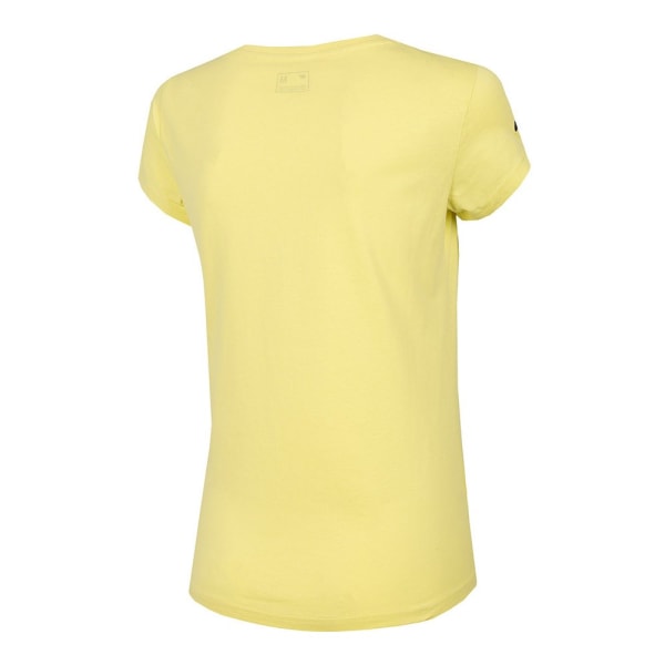 T-shirts 4F TSD068 Gul 162 - 165 cm/XS