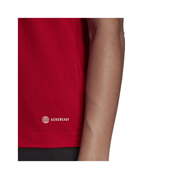 T-paidat Adidas Entrada 22 Tee W Punainen 152 - 157 cm/XS