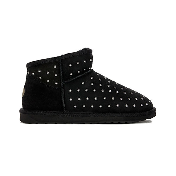 Støvletter Emu Buty Australia Botki Damskie Czarne Yilpi Black Sort 38