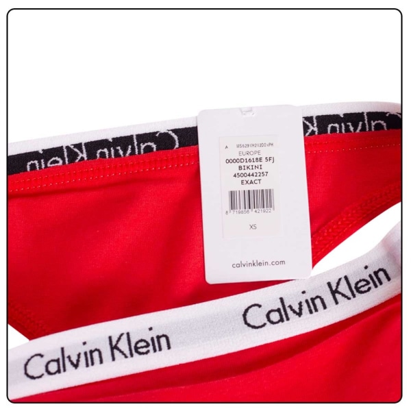 Majtki Calvin Klein 0000D1618E5FJ Punainen XS